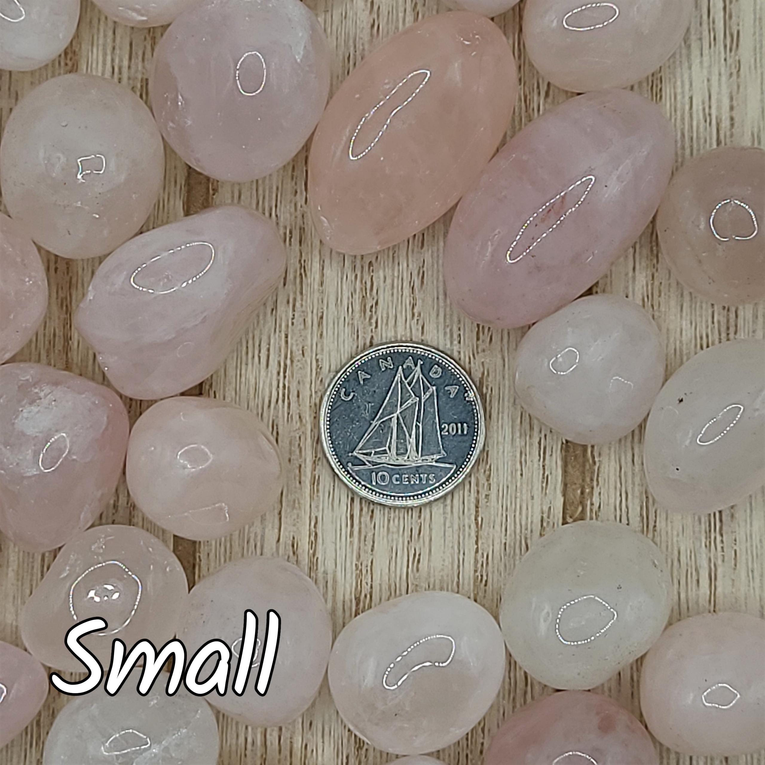 Rose Quartz Tumbled Stones | Love, Compassion, and Emotional Healing Crystal | Meditation Stone