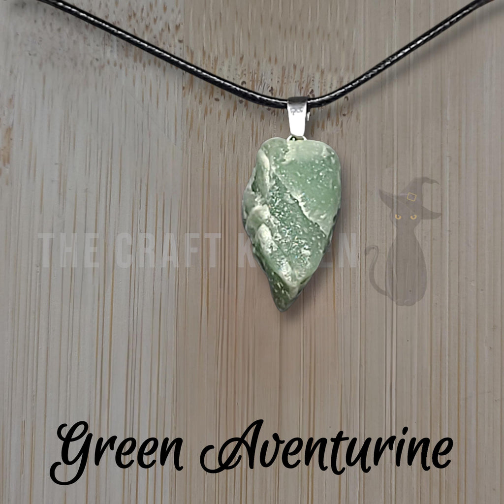 Raw Crystal Necklace  Dainty Necklaces  Embrace Serenity with this Humble Protection Amulet