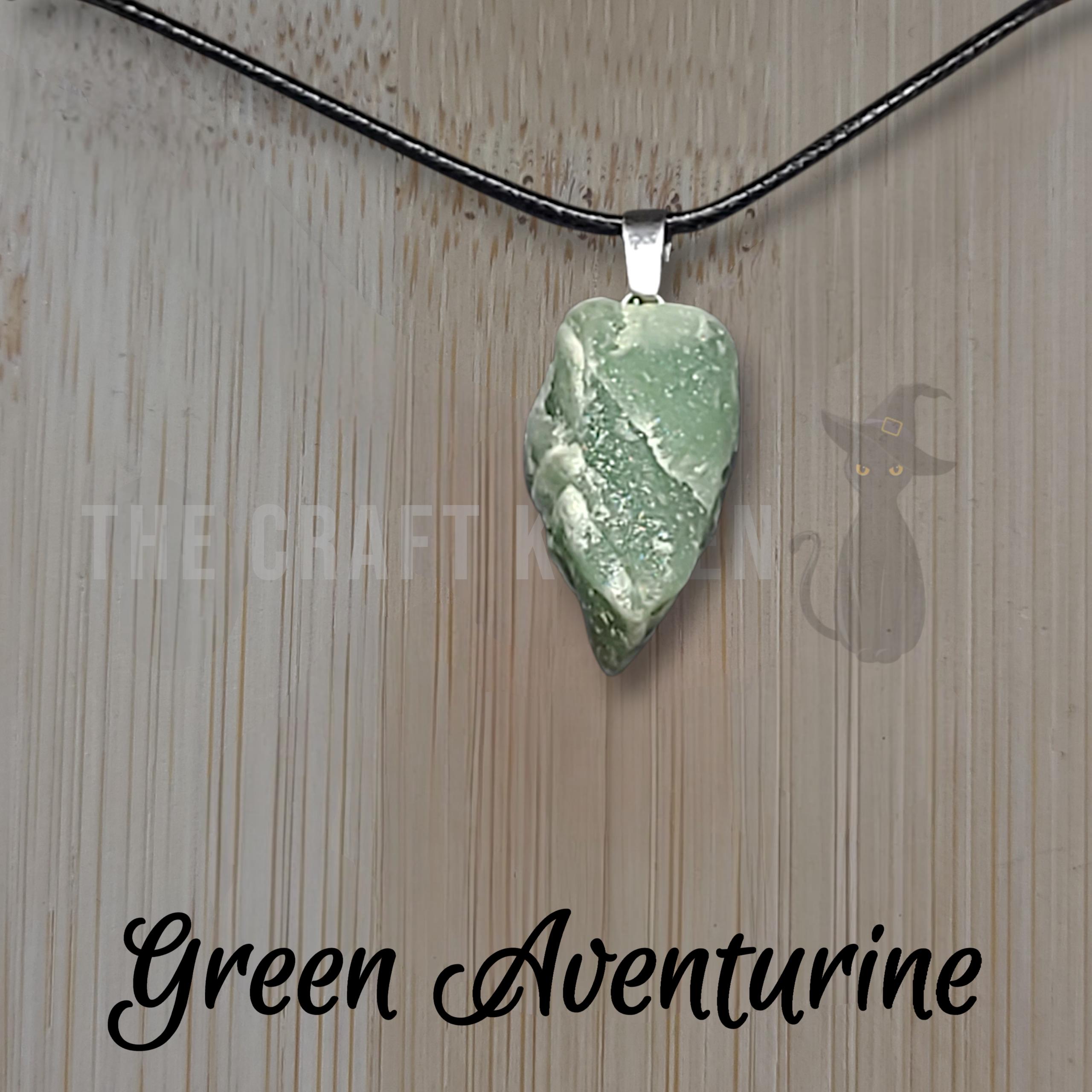 Raw Crystal Necklace  Dainty Necklaces  Embrace Serenity with this Humble Protection Amulet