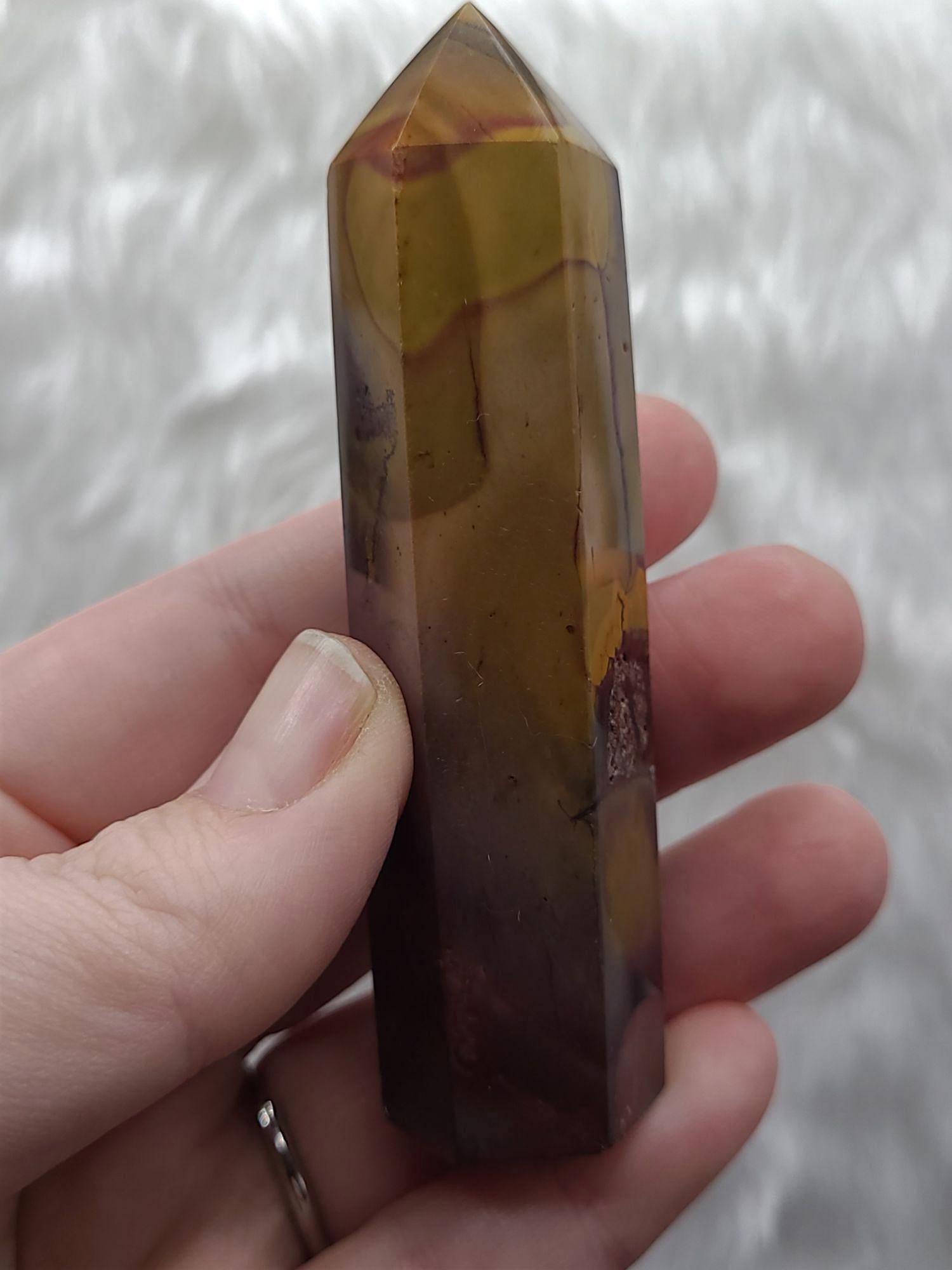 Mookaite Jasper tower