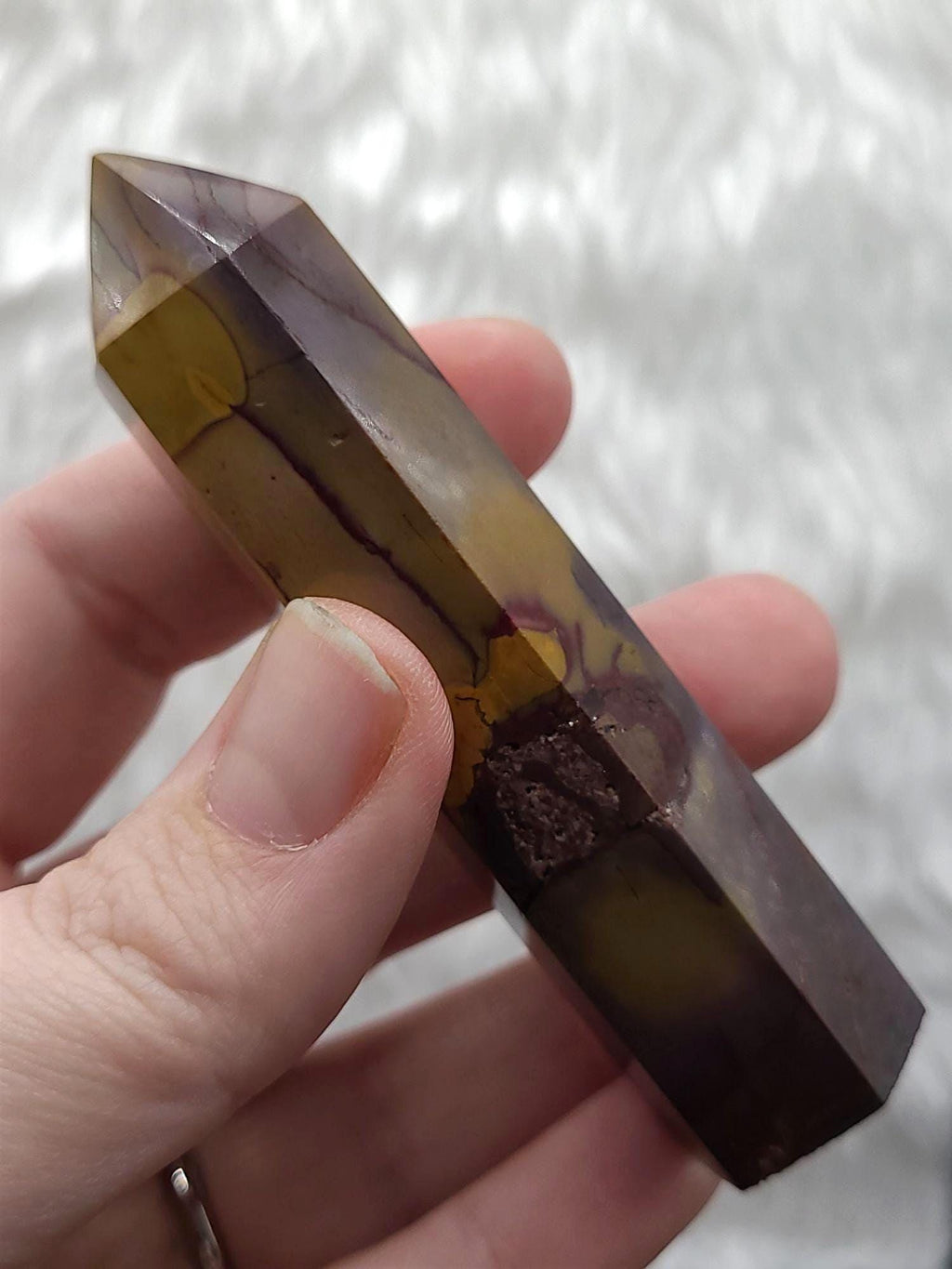 Mookaite Jasper tower