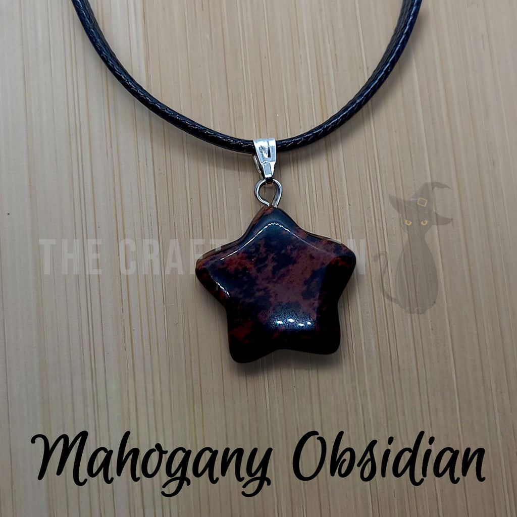 Crystal Star Necklace  Dainty Gemstone Pendant for Dreams, Magic & Intentions, Celestial Jewelry Gift