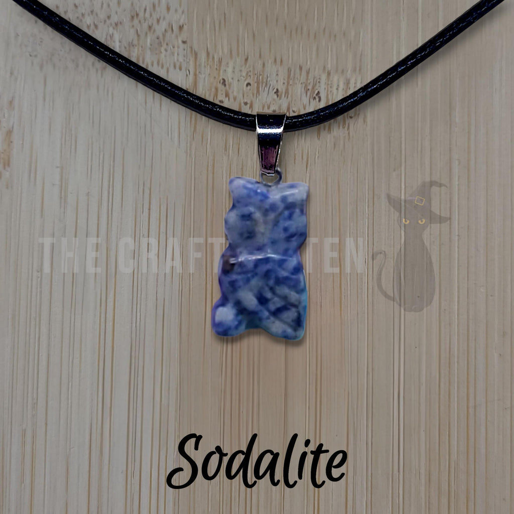 Crystal Owl Necklace: Whimsical Pendant on Adjustable Black Cord