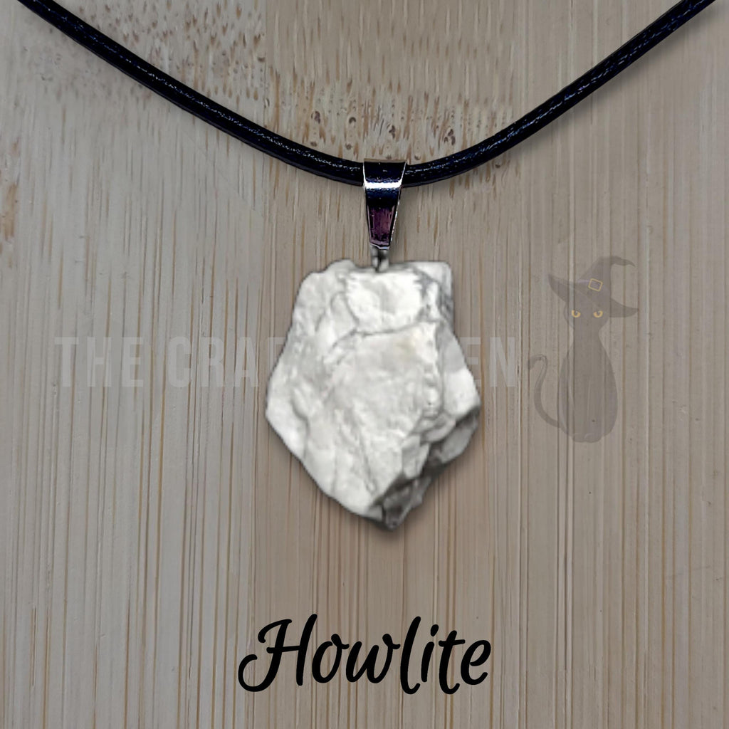 Raw Crystal Necklace  Dainty Necklaces  Embrace Serenity with this Humble Protection Amulet