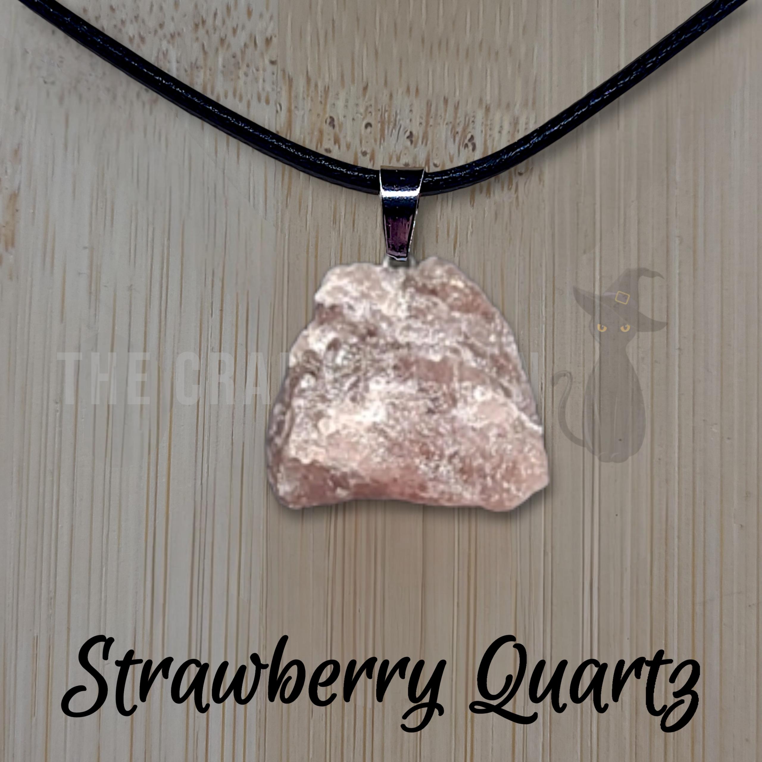 Raw Crystal Necklace  Dainty Necklaces  Embrace Serenity with this Humble Protection Amulet
