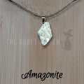 Raw Crystal Necklace  Dainty Necklaces  Embrace Serenity with this Humble Protection Amulet