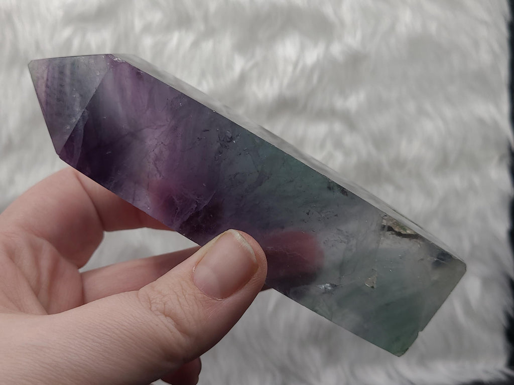 Rainbow Fluorite Tower