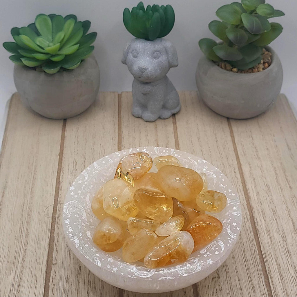 Citrine Tumbled Stones