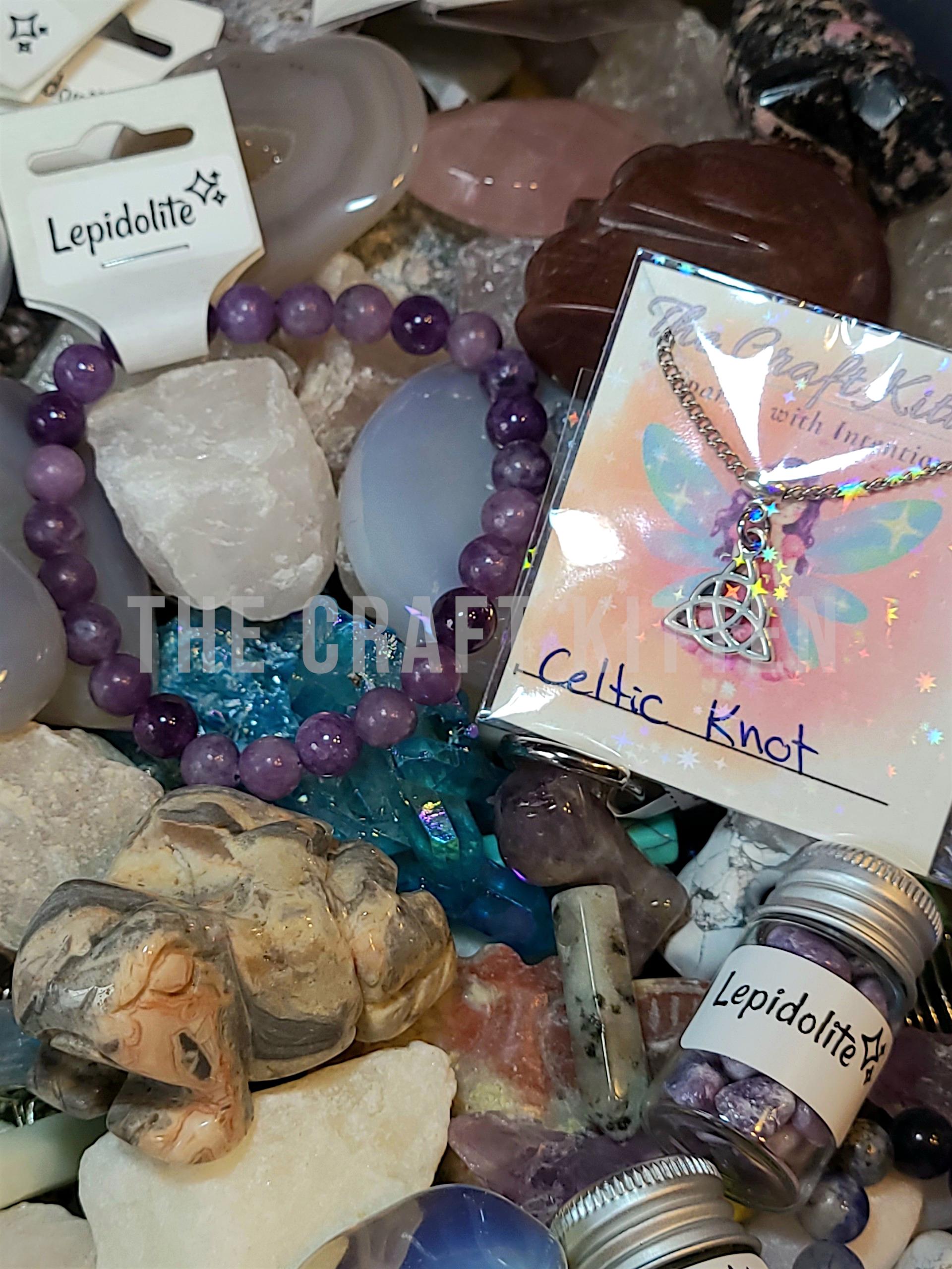 Fairy Treasure Crystal Confetti, Intuitive Mystery Mix, Jewelry Bundle, Gift Box Canada