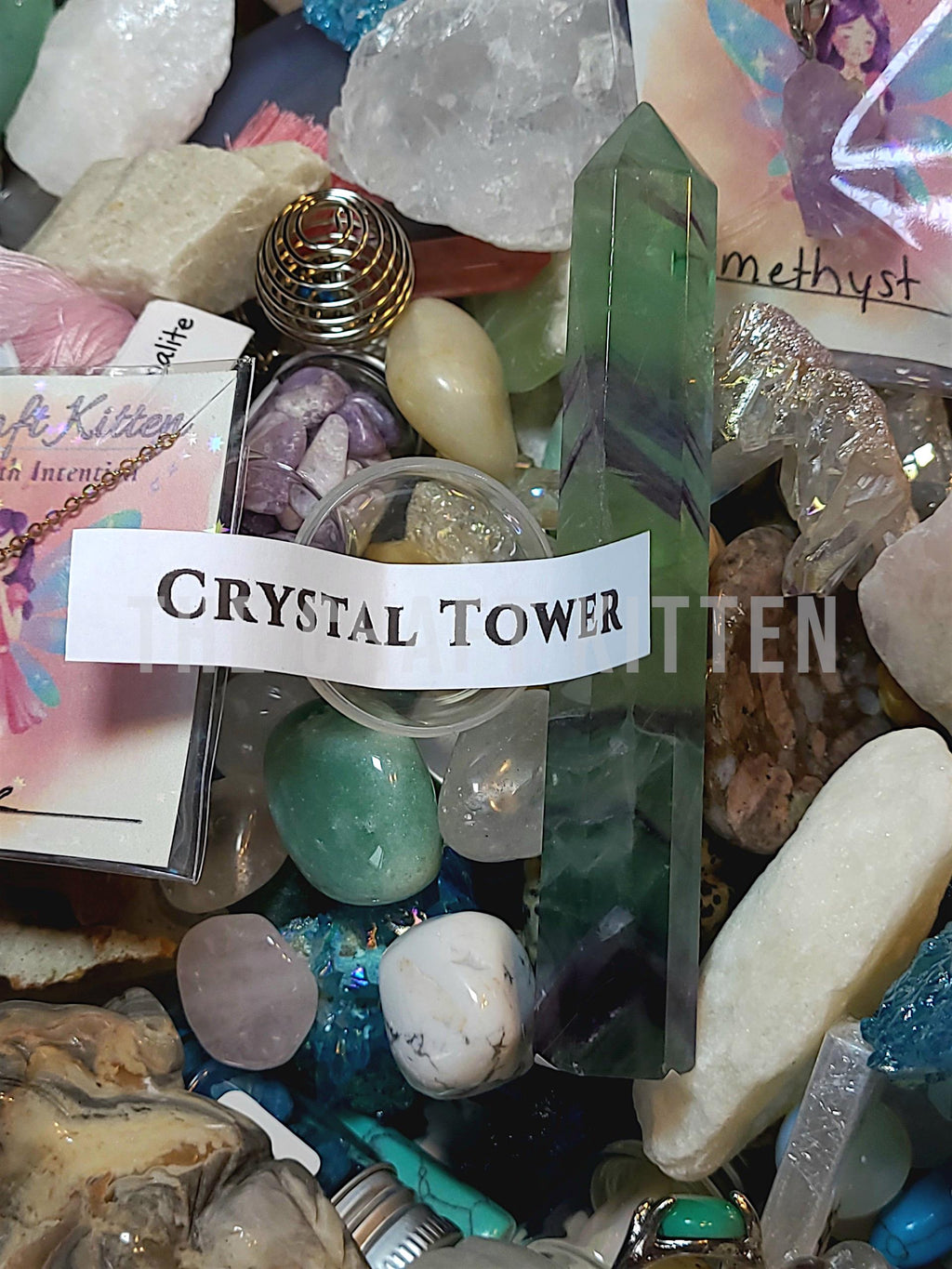 Fairy Treasure Crystal Confetti, Intuitive Mystery Mix, Jewelry Bundle, Gift Box Canada