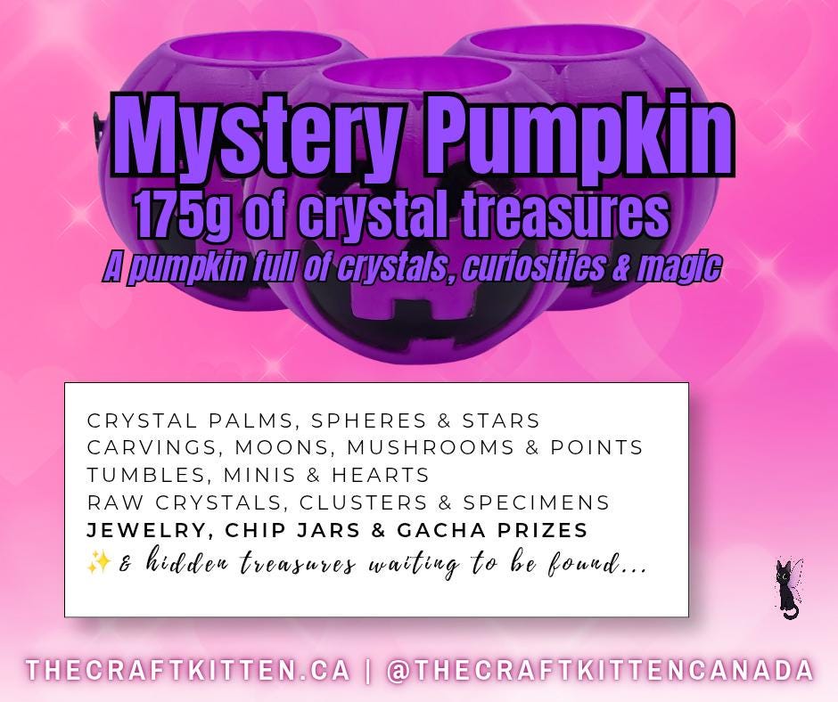 Fairy Treasure Crystal Confetti, Intuitive Mystery Mix, Jewelry Bundle, Gift Box Canada