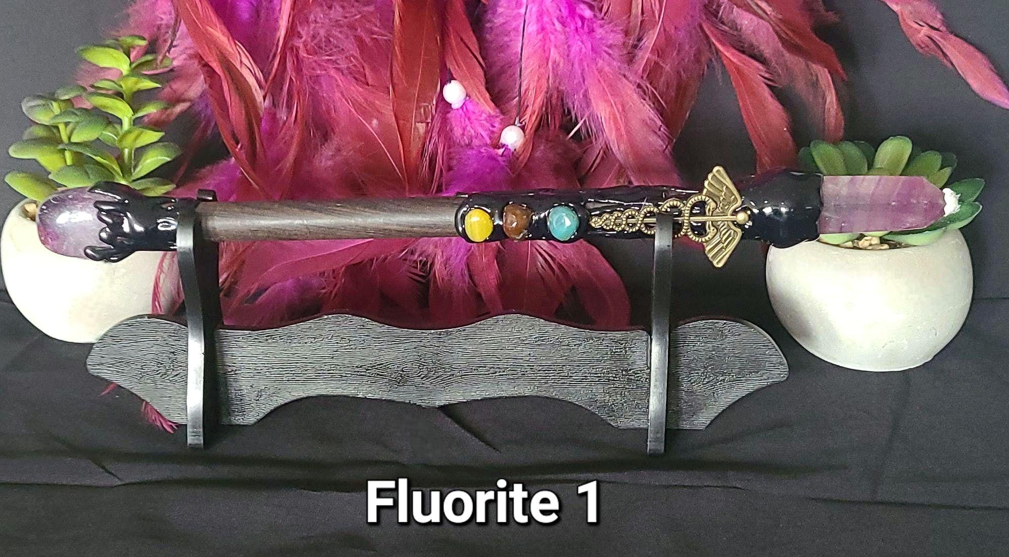 Fluorite Crystal Healing Wands