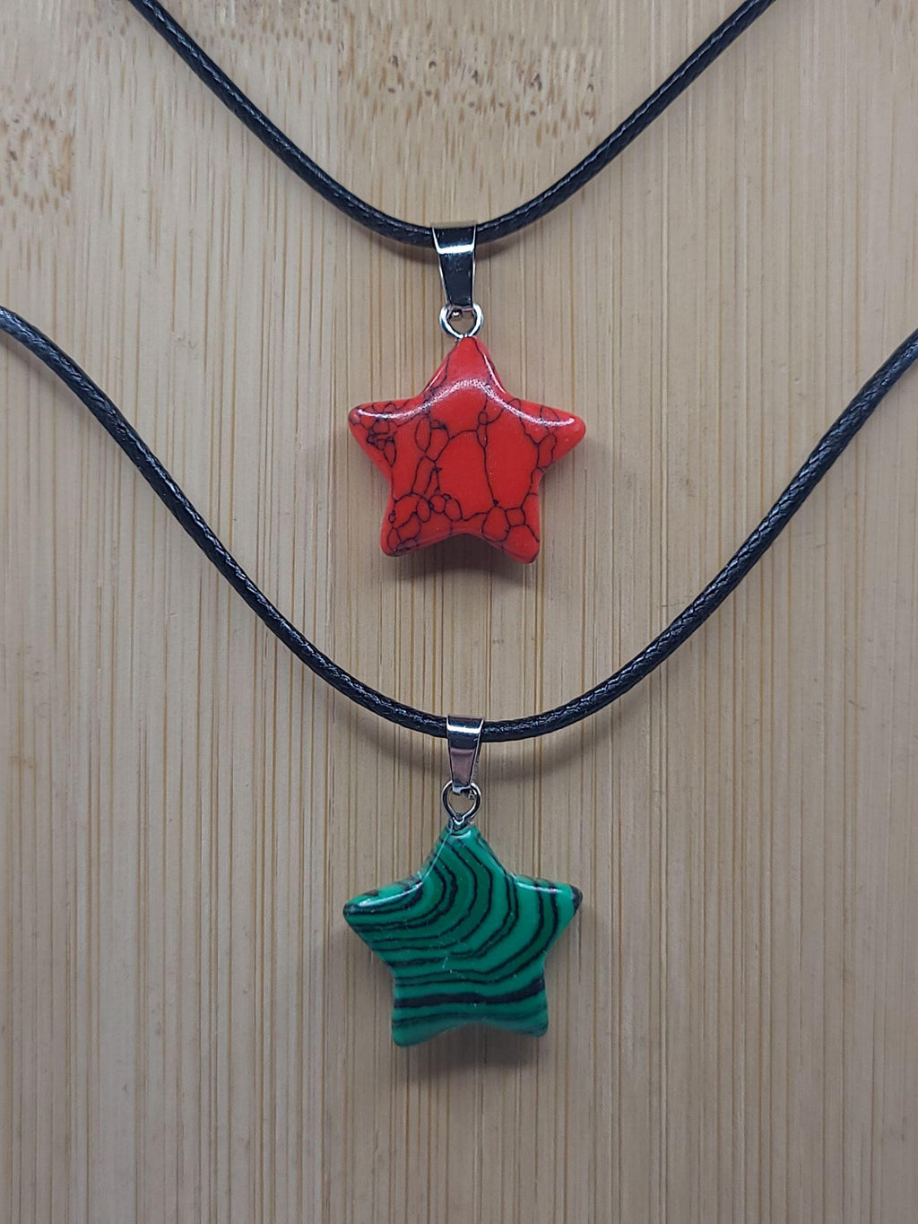 Crystal Star Necklace  Dainty Gemstone Pendant for Dreams, Magic & Intentions, Celestial Jewelry Gift