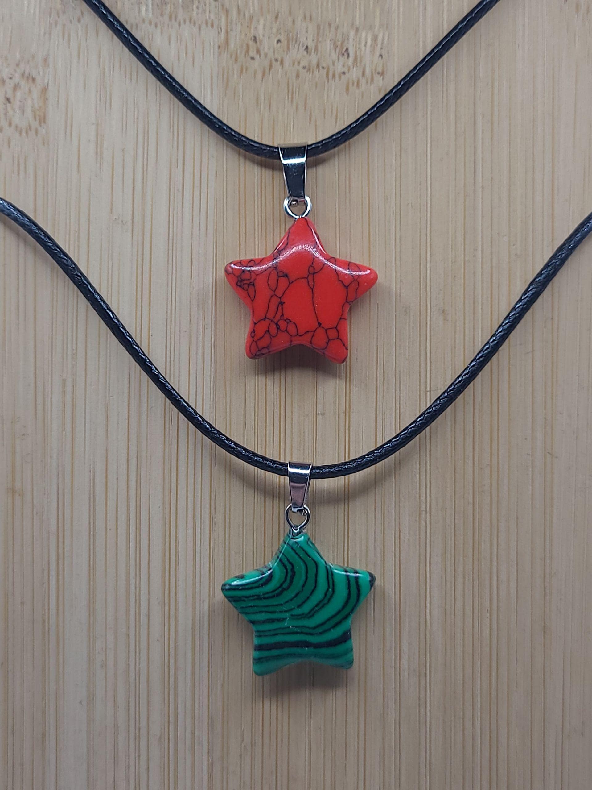 Crystal Star Necklace  Dainty Gemstone Pendant for Dreams, Magic & Intentions, Celestial Jewelry Gift