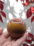 Polished Mookaite Jasper Sphere  Earthy Tones, Grounding Crystal, Home Decor Gift