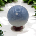 Celestite Sphere • 60.2mm (stand incl.)
