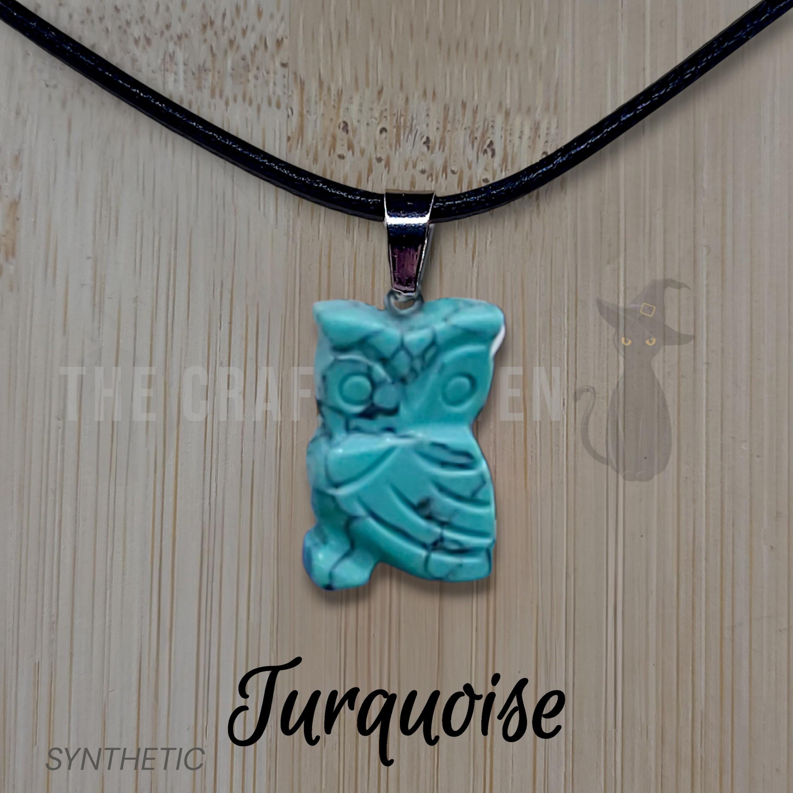 Crystal Owl Necklace: Whimsical Pendant on Adjustable Black Cord