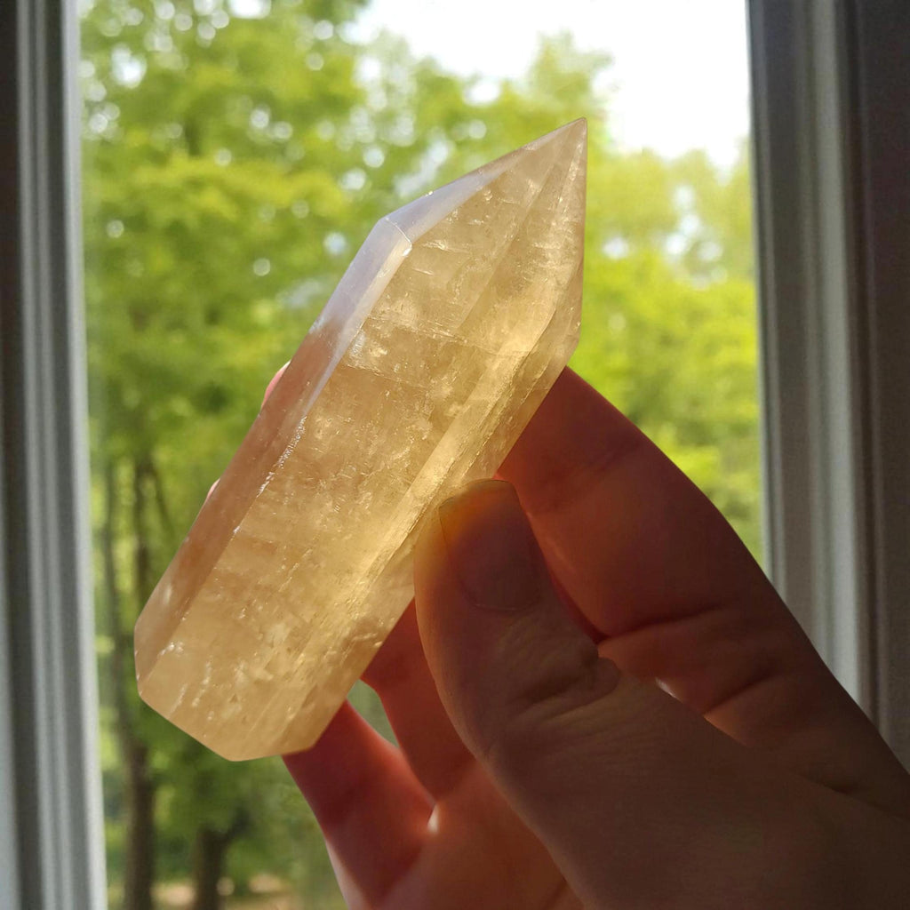 Honey Calcite Towers
